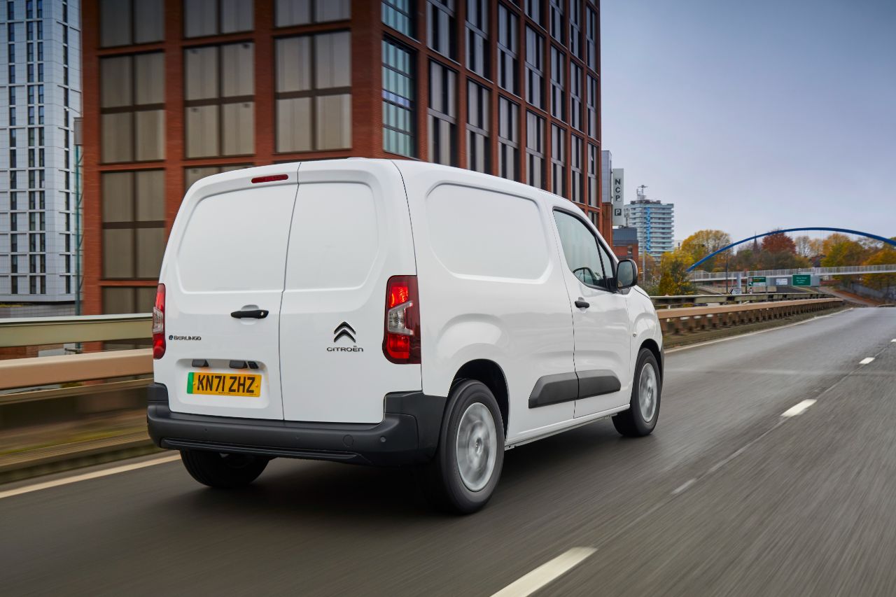 citroen, e-berlingo, van, electric, electric van, white